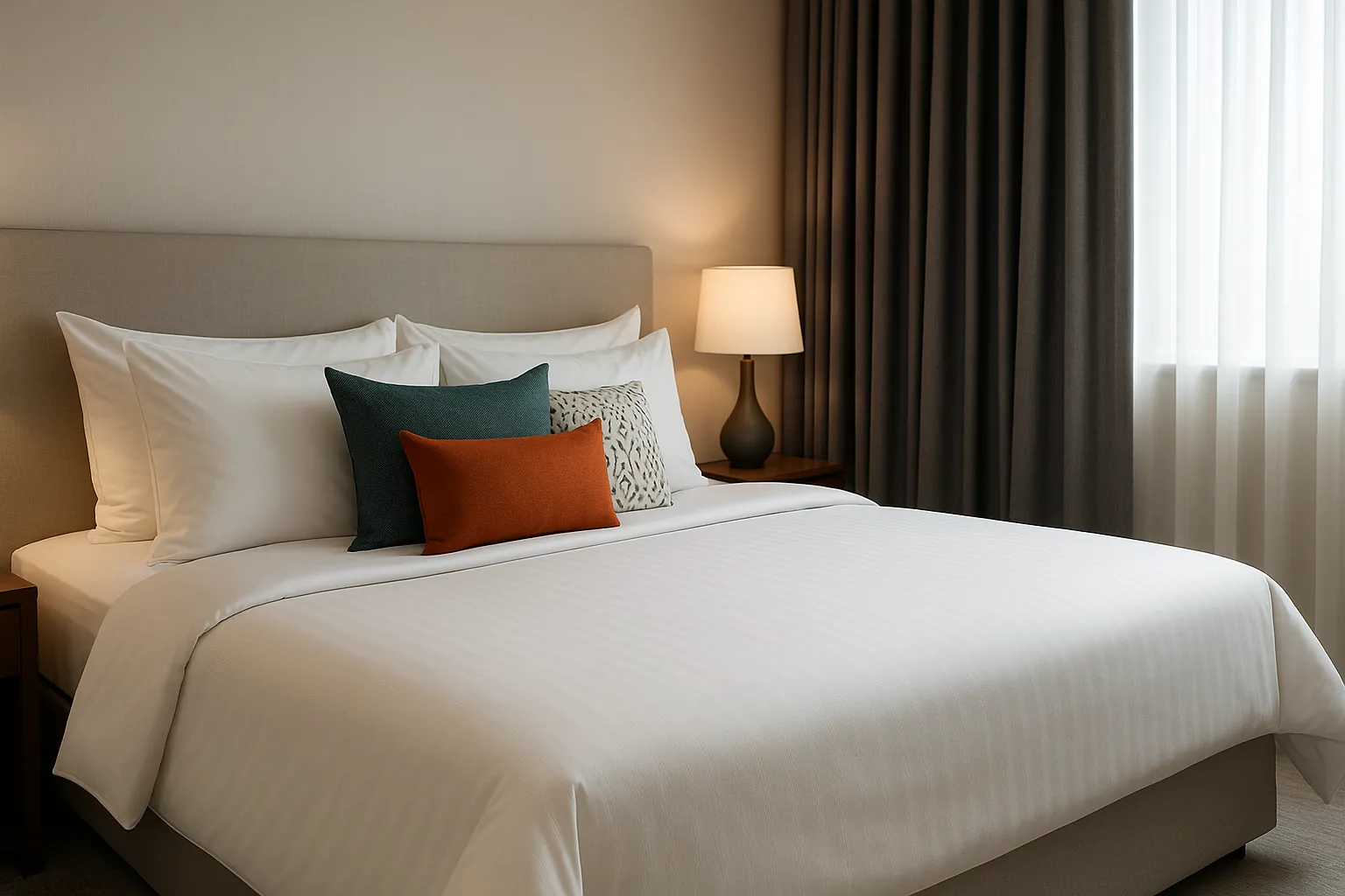 Linge de lit sans repassage
