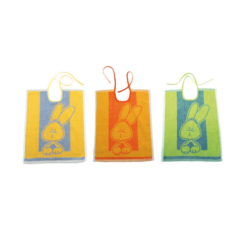 Bavoir Jano - Lot de 6, coloris assortis