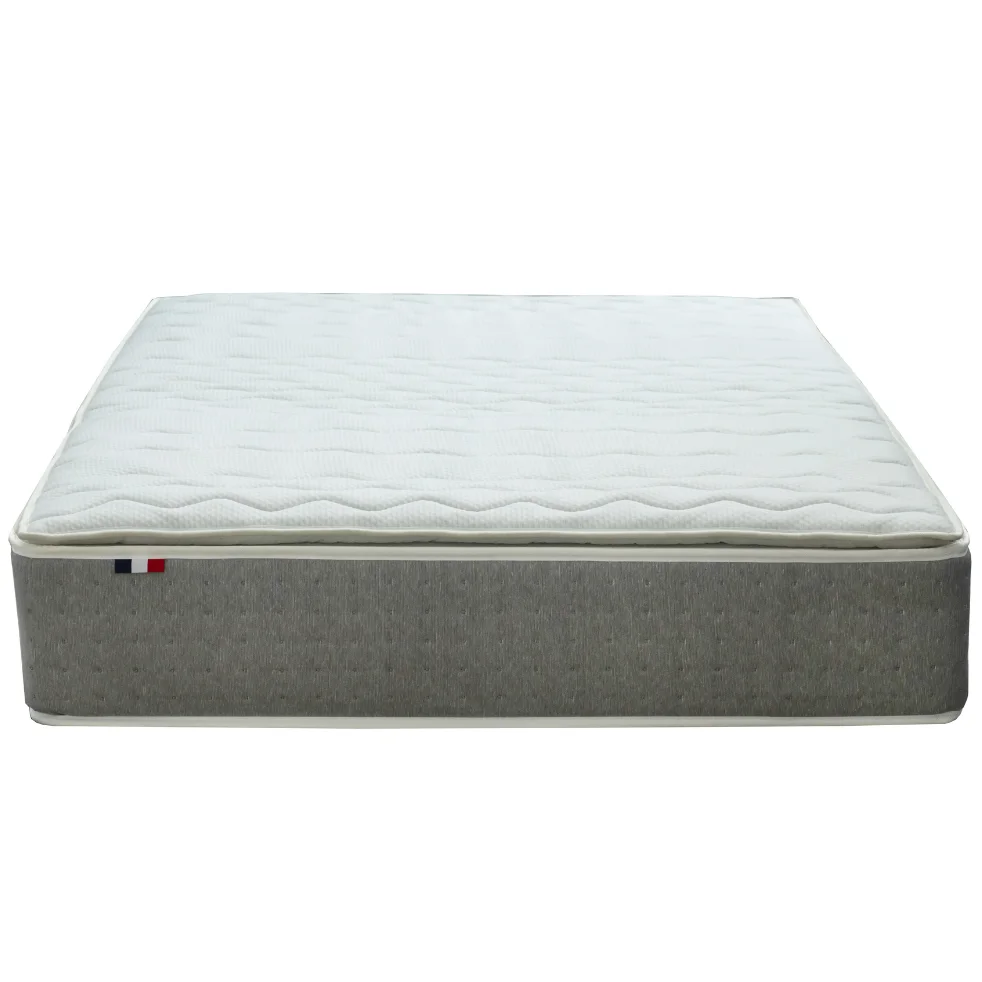 Pack Matelas ressorts + surmatelas zippé IMPERATRICE - 90x200