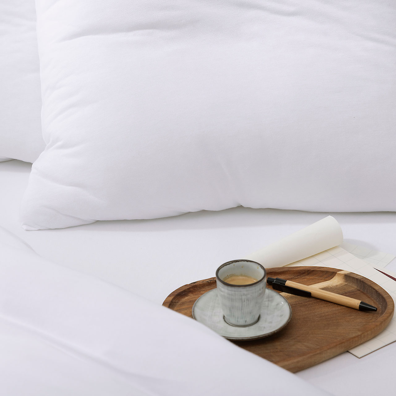 Drap housse jersey - blanc