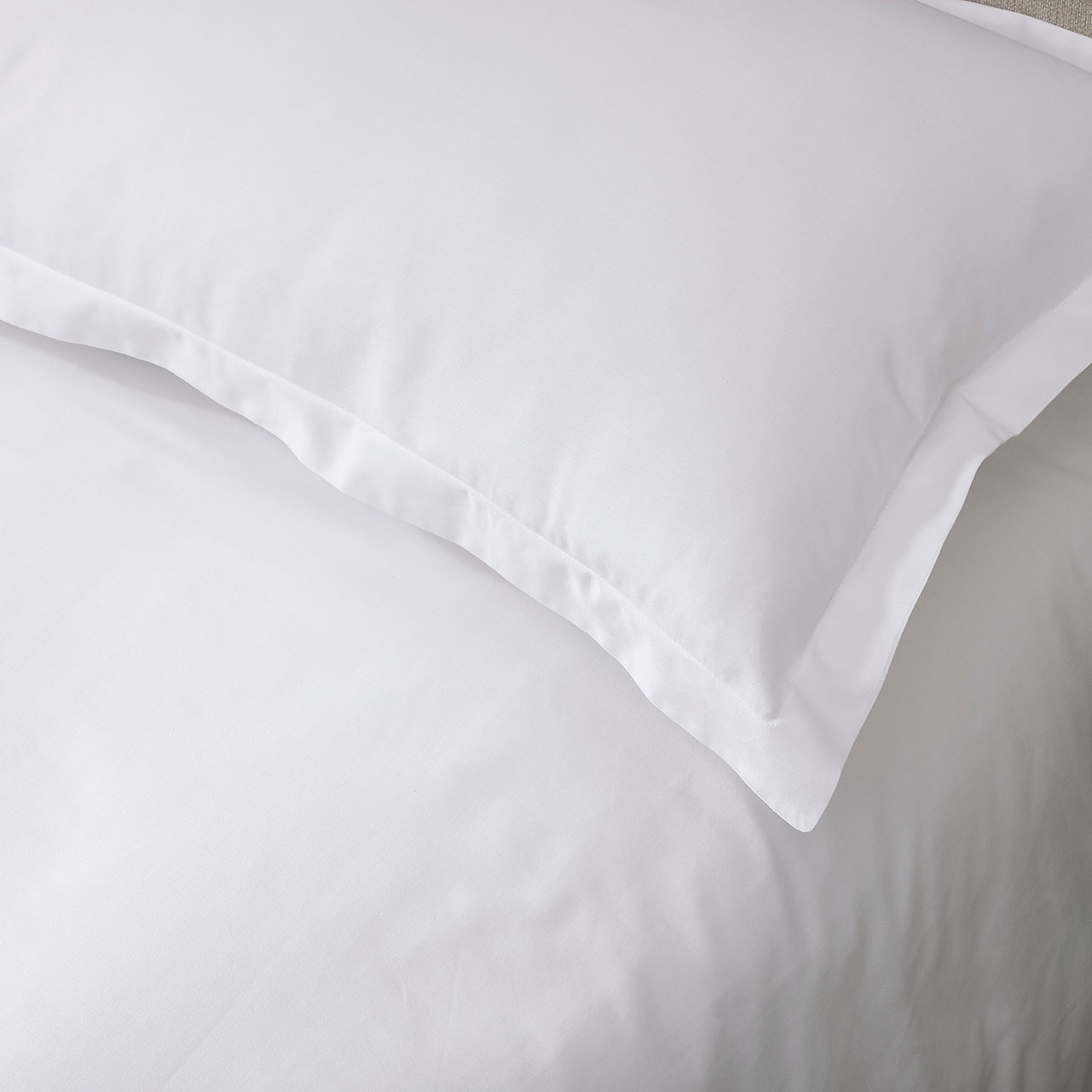 Housse de traversin percale 86 x 140 cm unie