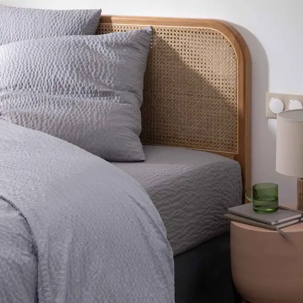 Drap housse Centium Wave - blanc