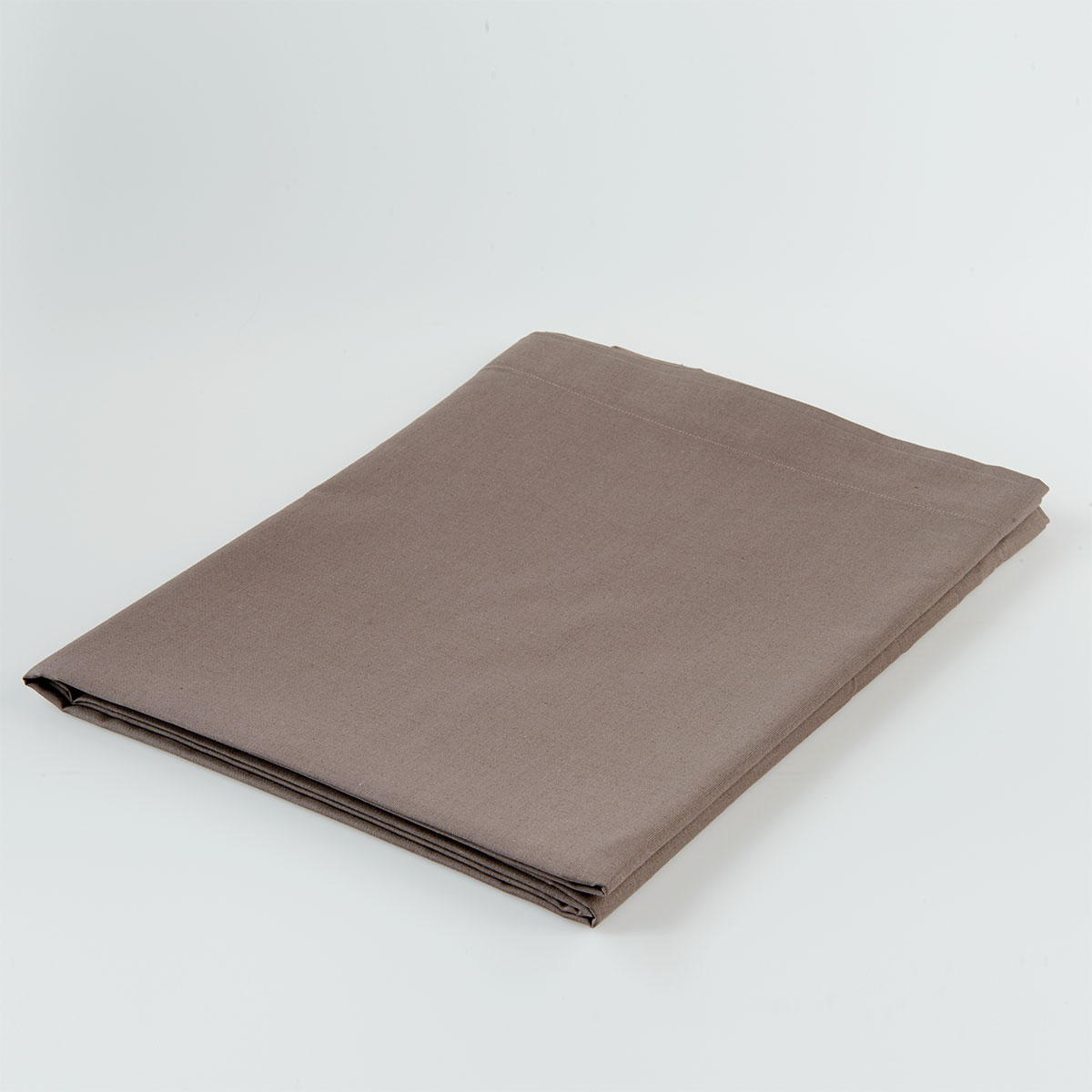 Drap housse taupe