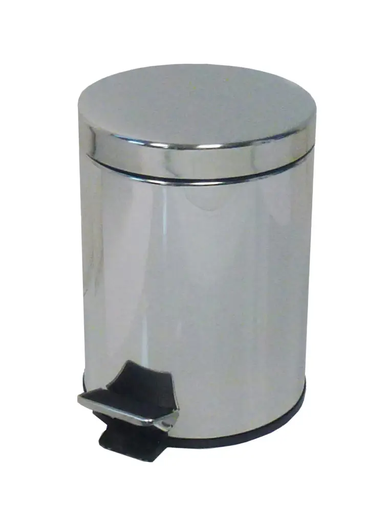 Collecteur à pédale 3L - blanc
