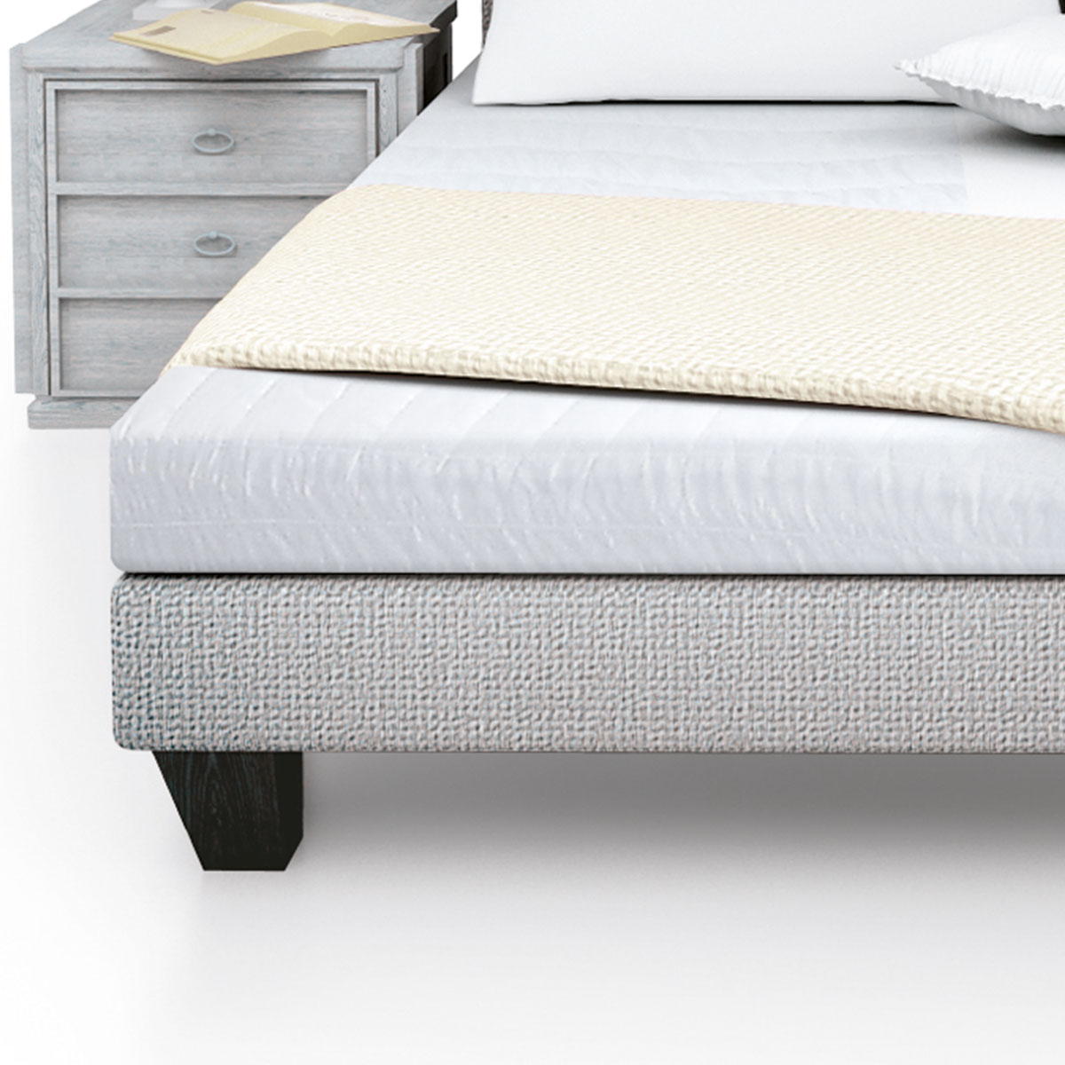 Protège matelas molleton duvetine bonnet 33