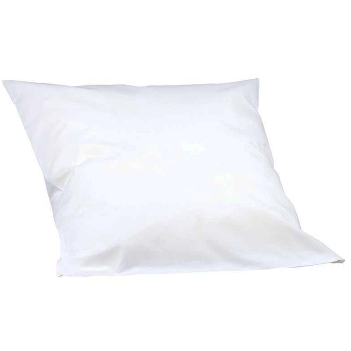 Taie d'oreiller sac sans portefeuille PCN blanc